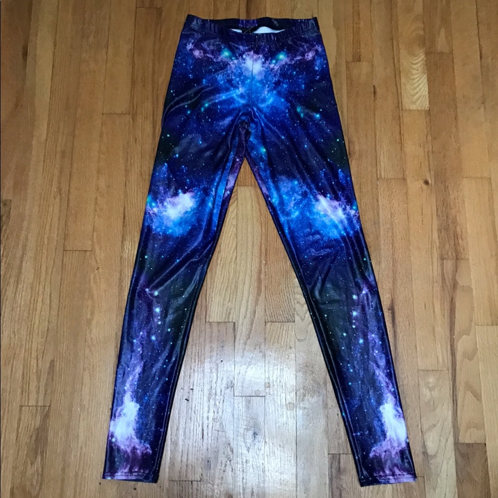 Galaxy Print Leggings